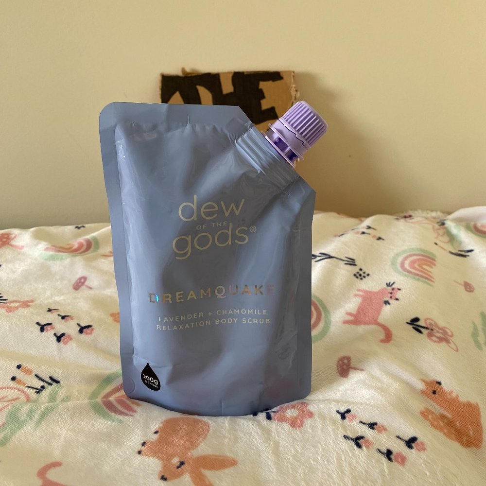 Dew of the Gods Dreamquake relaxation body scrub